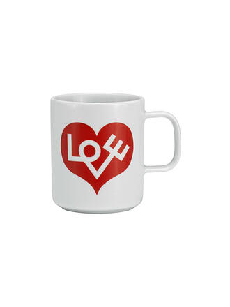 VITRA | Henkelbecher - Tazza Coffee Mug Love Heart Rosso