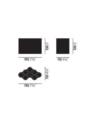 VITRA | Vaso Nuage Small in ceramica Edera