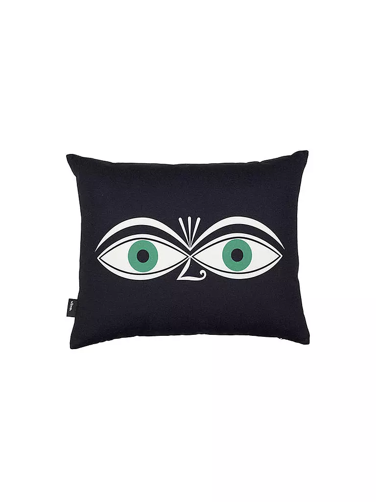 VITRA | Cuscino "Graphic Print Eyes" 30x40cm | Nero