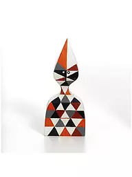 VITRA | Bambola decorativa in legno 18,5 cm n. 2 | Multicolore