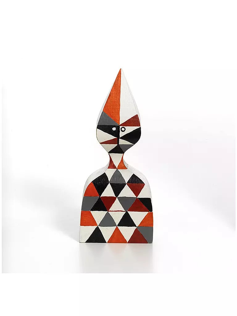 VITRA | Deko Holzpuppe 18,1cm Nr 12 | Multicolore