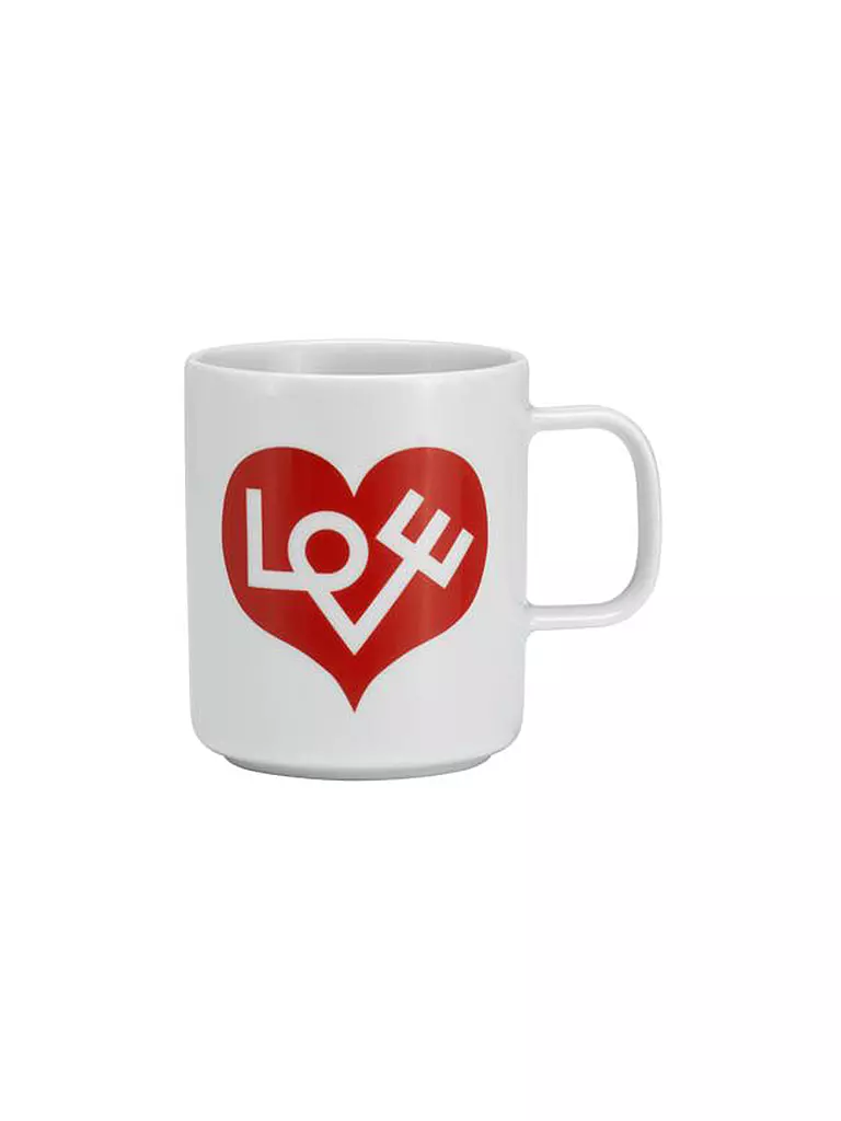 VITRA | Henkelbecher - Tasse Coffee Mug  Love Heart Rot | Rosso