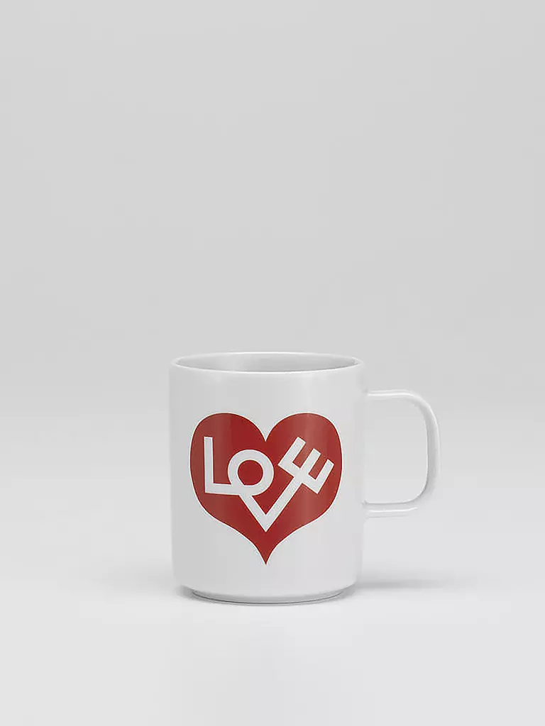 VITRA | Henkelbecher - Tasse Coffee Mug  Love Heart Rot | Rosso