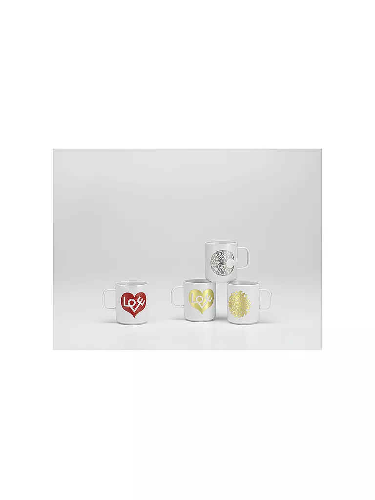 VITRA | Henkelbecher - Tasse Coffee Mug  Love Heart Rot | Rosso