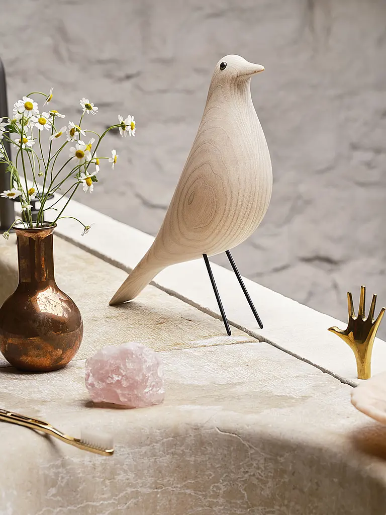 VITRA | Oggetto decorativo - Eames House Bird Frassino Bianco Cotone |