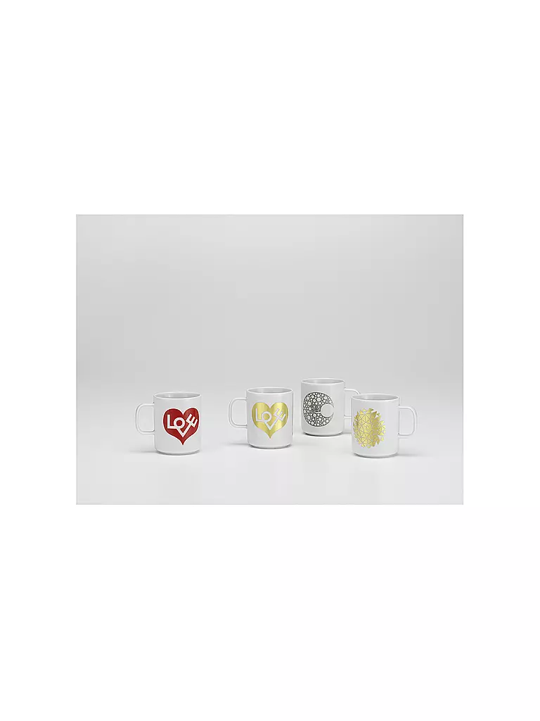 VITRA | Tazza con manico - Tazza da caffè Luna Argento | Argento