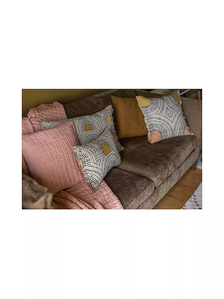 VIVARAISE | Coperta - Plaid 130x200cm Argile | Arancione