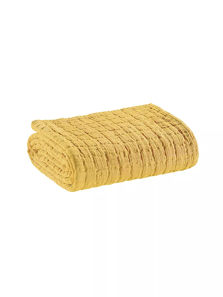 VIVARAISE | Coperta - Plaid 130x200cm Curry | Giallo