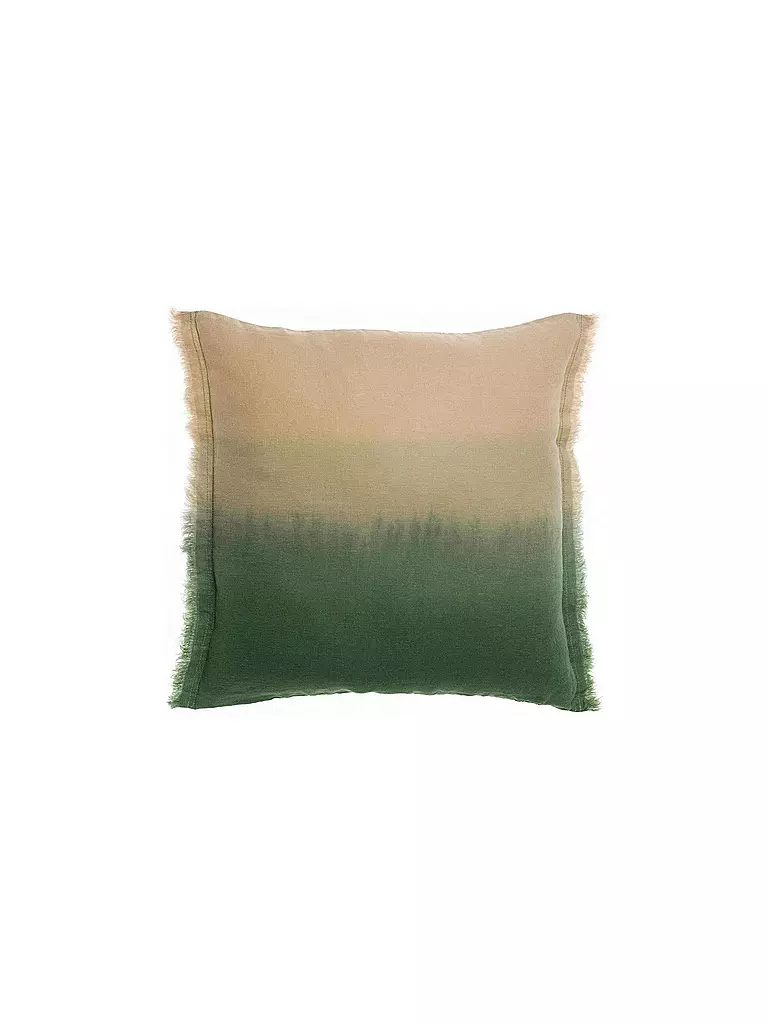 VIVARAISE | Fodera per cuscino 45x45 cm ZEFF Shade Epicea | Verde scuro