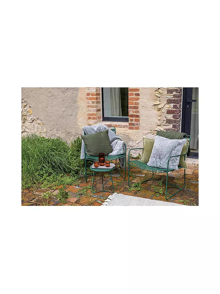 VIVARAISE | Fodera per cuscino 45x45cm SWAMI Olive | 