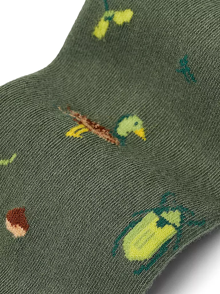 VON JUNGFELD | Socken Pond | Verde scuro