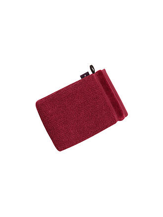 VOSSEN | Guanto da bagno PURE 16x22cm Red Rock