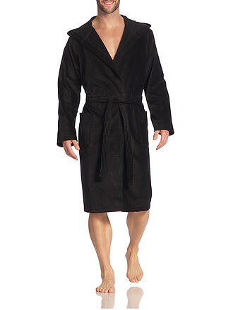 VOSSEN | Accappatoio unisex TEXAS nero