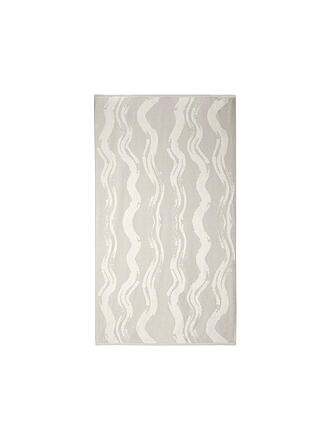 VOSSEN | Telo mare in velluto 100x180cm COAST LINSE Stone