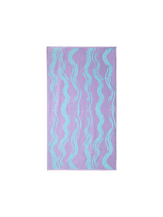 VOSSEN | Telo mare in velluto 100x180cm COAST LINSE Lavender