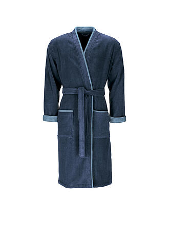 VOSSEN | Accappatoio da uomo L AMADEUS Blu Navy