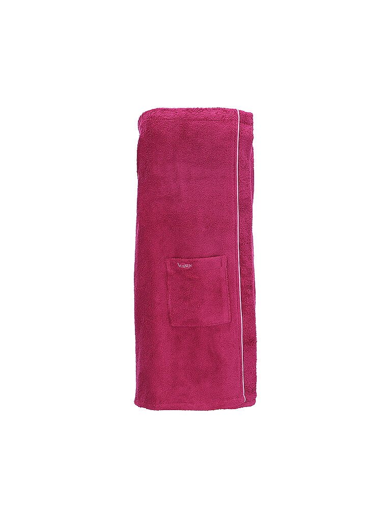 Saunakilt da donna LIVINA Cranberry bacca