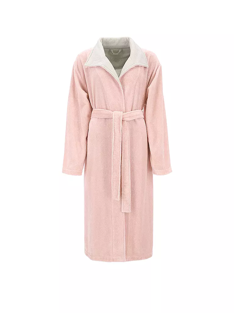VOSSEN | Accappatoio da donna ANDORRA Pearl Skin/Ivory | Rosa