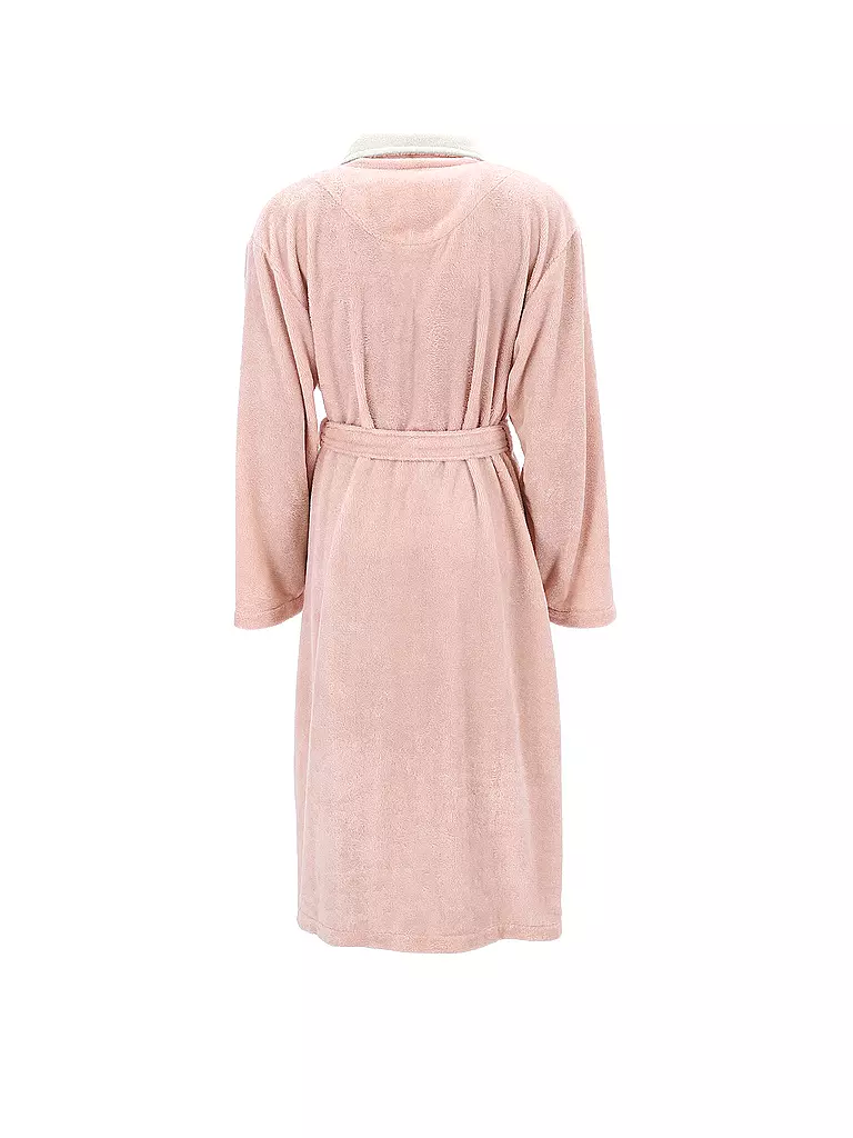 VOSSEN | Accappatoio da donna ANDORRA Pearl Skin/Ivory | Rosa