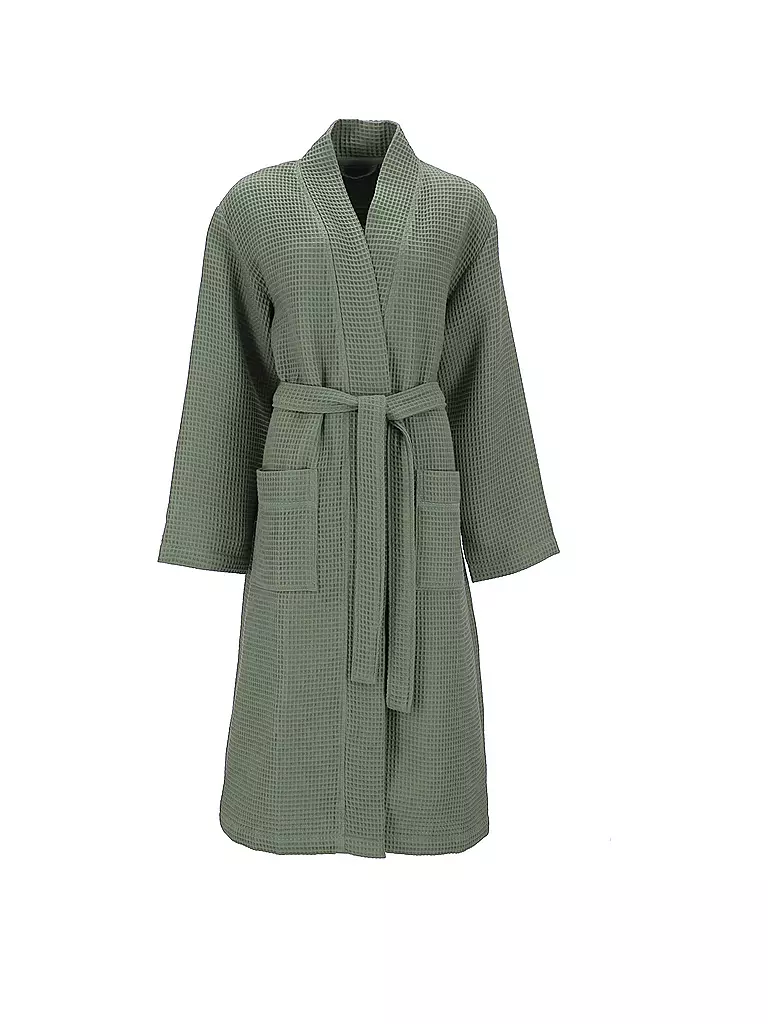 VOSSEN | Accappatoio unisex SIAM Detox Green | Verde scuro