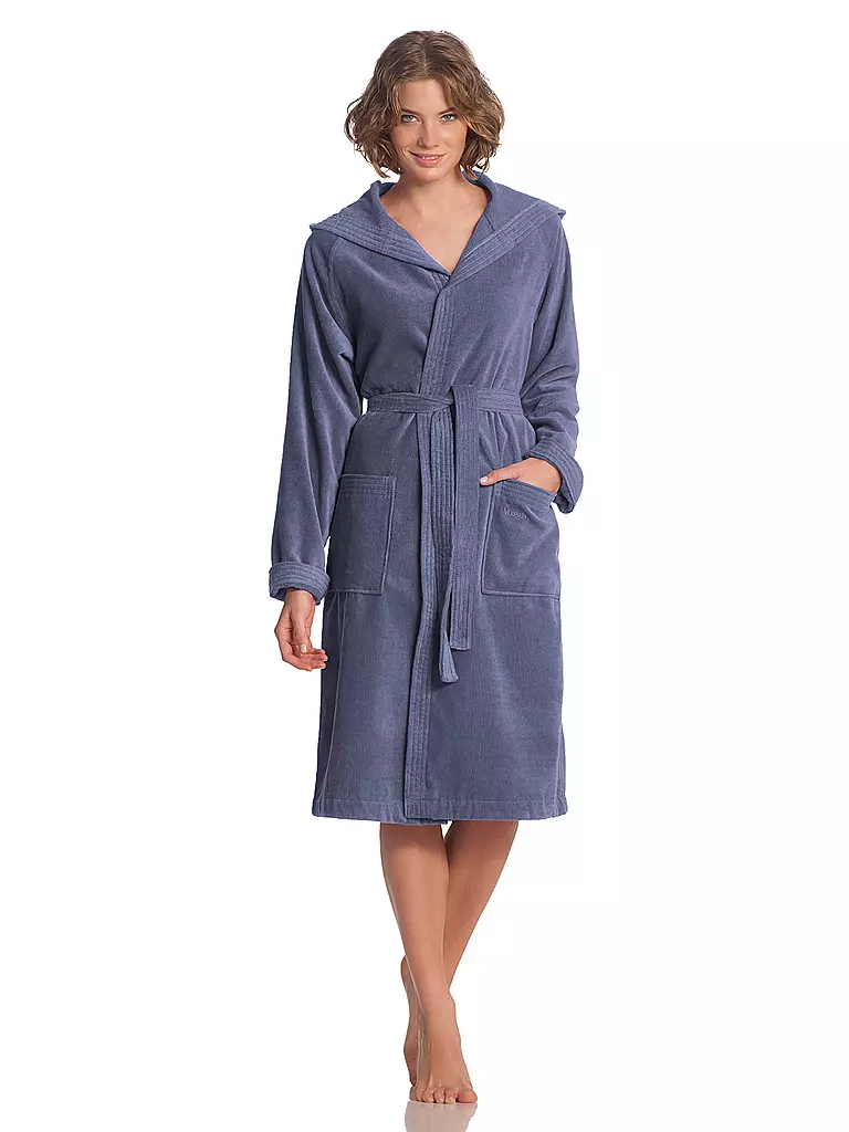 VOSSEN | Accappatoio unisex TEXAS Atlantic | Blu