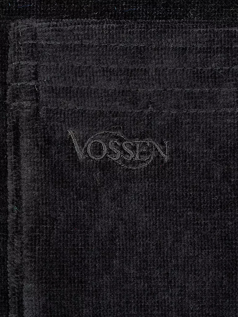 VOSSEN | Accappatoio unisex TEXAS nero | 