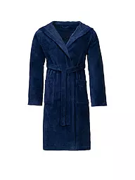VOSSEN | Accappatoio unisex TEXAS in flanella | Blu scuro