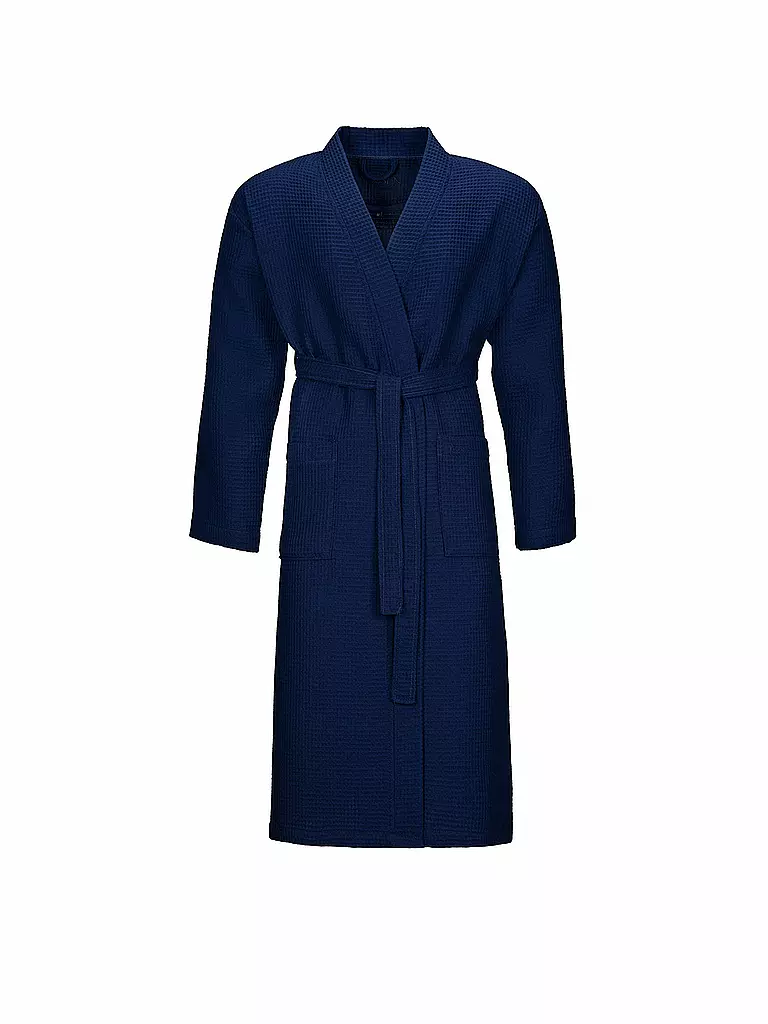 VOSSEN | Accappatoio unisex WELLINGTON-L Winternight | Blu scuro