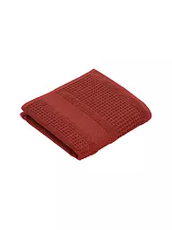 VOSSEN | Asciugamano 50x100cm SENSES Detox Green | Rosso scuro
