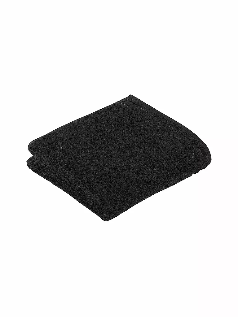 VOSSEN | Asciugamano CALYPSO FEELING 50x100cm Nero | Nero