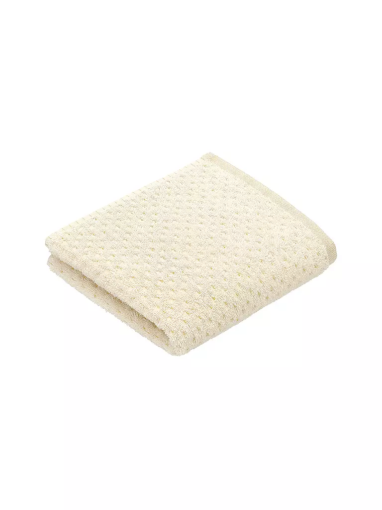 VOSSEN | Asciugamano per ospiti 30x50cm GOLDEN CENTURY Chamois | Crema
