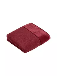 VOSSEN | Asciugamano per ospiti PURE 40x60cm Cosmos | Rosso scuro