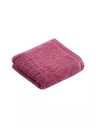 VOSSEN | Asciugamano per ospiti VEGAN LIFE 40x60cm Blackberry | Bacca