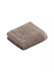 VOSSEN | Asciugamano per ospiti VEGAN LIFE 40x60cm Blackberry | Marrone