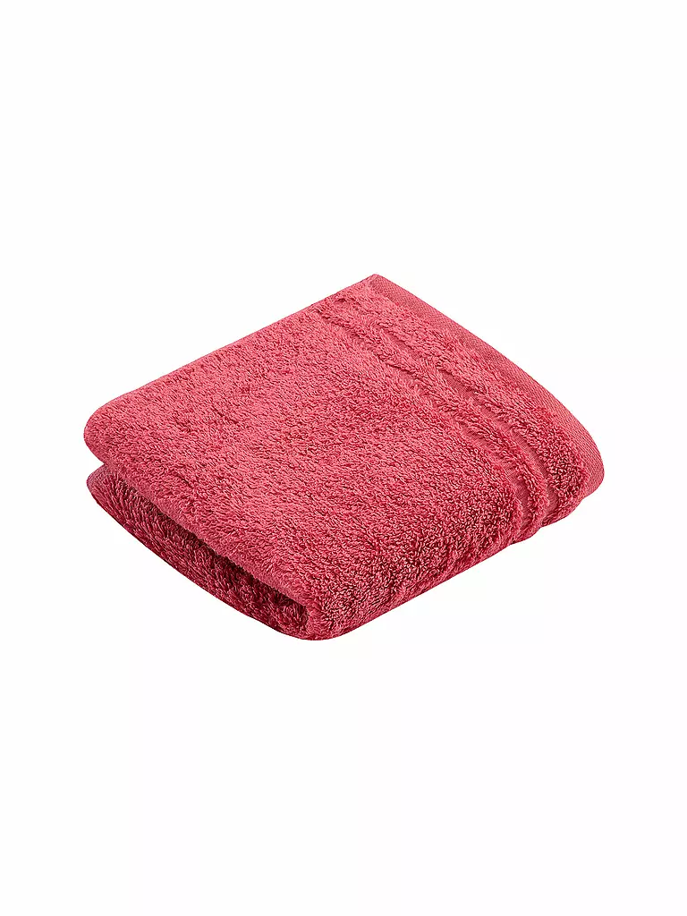 VOSSEN | Asciugamano per ospiti VIENNA STYLE SUPERSOFT 30x50cm Maroon | Rosa