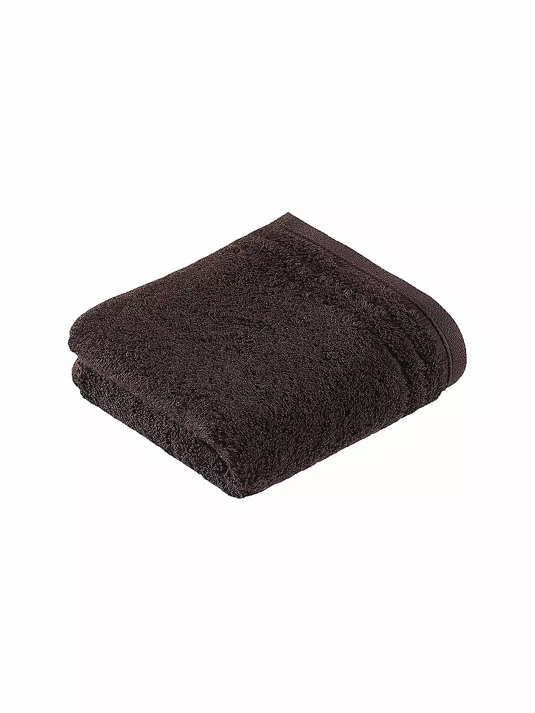 VOSSEN | Asciugamano per ospiti VIENNA STYLE SUPERSOFT 30x50cm Marrone scuro | Marrone