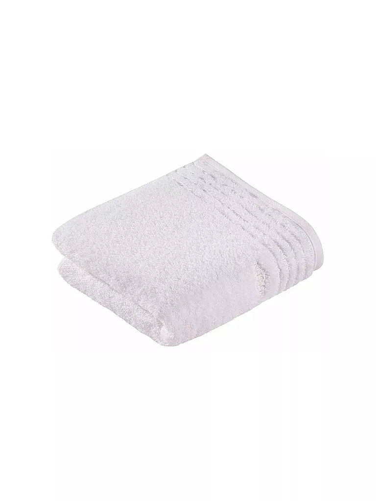 VOSSEN | Asciugamano VIENNA STYLE SUPERSOFT 50x100cm Bianco | Bianco
