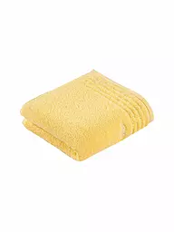 VOSSEN | Asciugamano VIENNA STYLE SUPERSOFT 50x100cm Marrone Scuro | Giallo