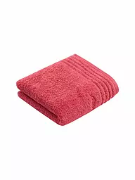 VOSSEN | Asciugamano VIENNA STYLE SUPERSOFT 50x100cm Marrone Scuro | Rosa