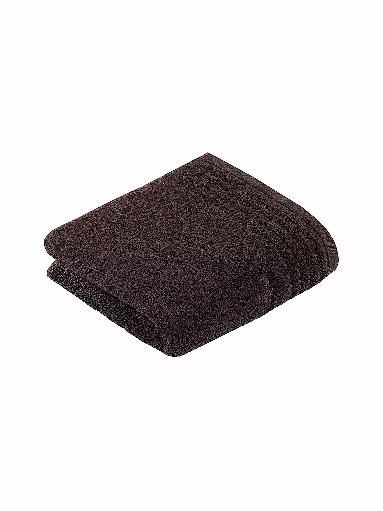 VOSSEN | Asciugamano VIENNA STYLE SUPERSOFT 50x100cm Marrone Scuro | Marrone
