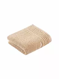 VOSSEN | Asciugamano VIENNA STYLE SUPERSOFT 50x100cm Marrone Scuro | Beige