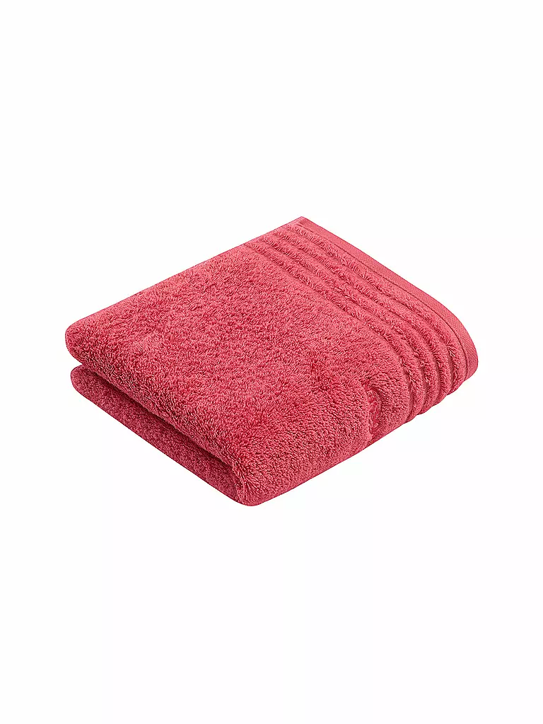 VOSSEN | Asciugamano VIENNA STYLE SUPERSOFT 60x110cm Maroon | Rosa