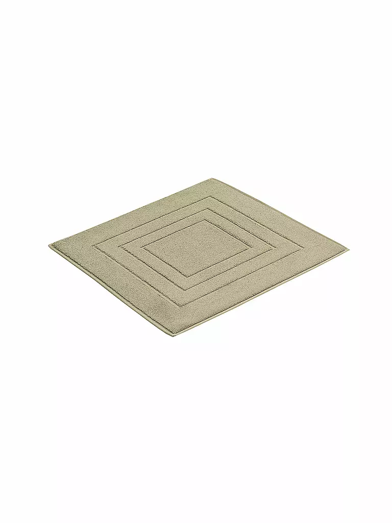 VOSSEN | Badteppich FEELING 60x60cm Soft Green | Verde chiaro