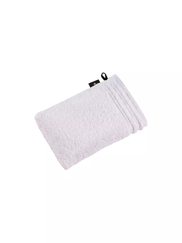 VOSSEN | Guanto da bagno CALYPSO FEELING 22x16cm Bianco | Bianco
