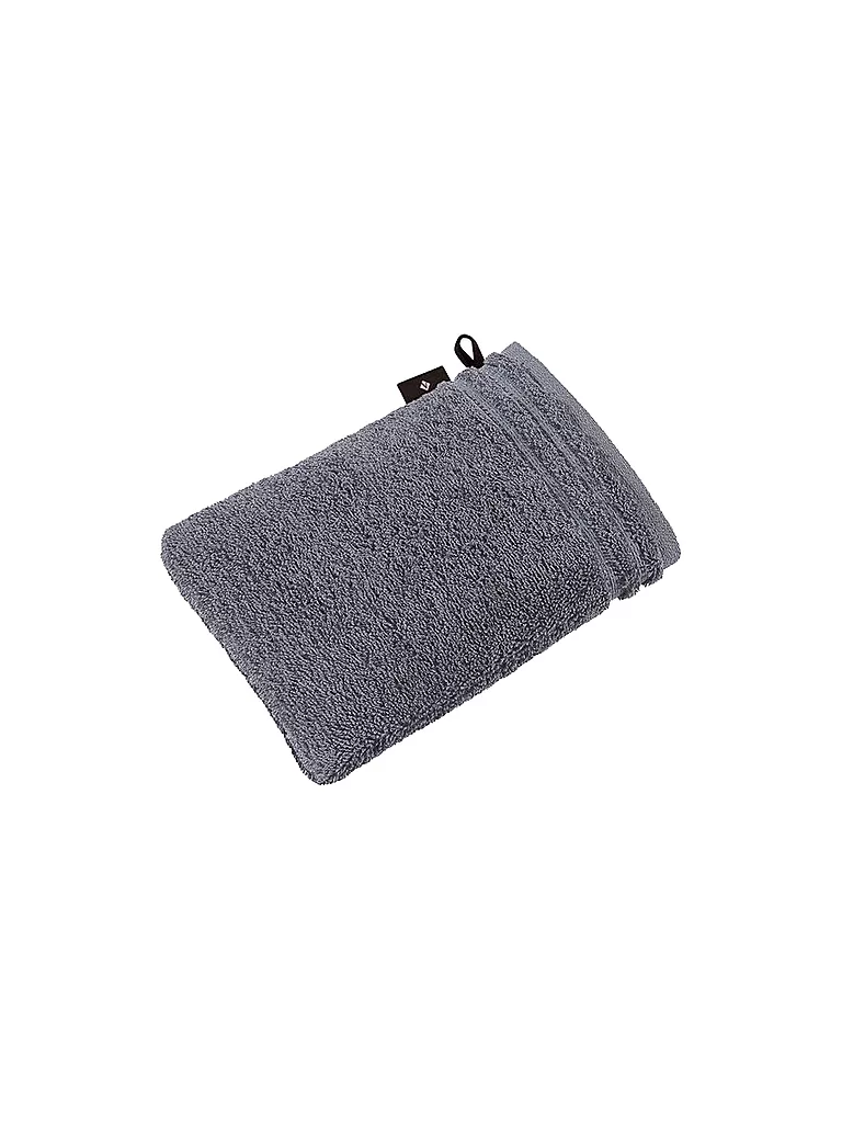 VOSSEN | Guanto da bagno CALYPSO FEELING 22x16cm flanella | Grigio