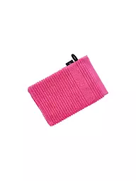 VOSSEN | Guanto da bagno TOMORROW 22x16m Grigio scuro | Fucsia