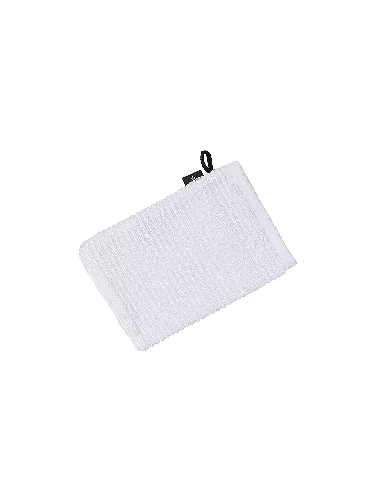 VOSSEN | Guanto da bagno TOMORROW 22x16m Bianco | Bianco