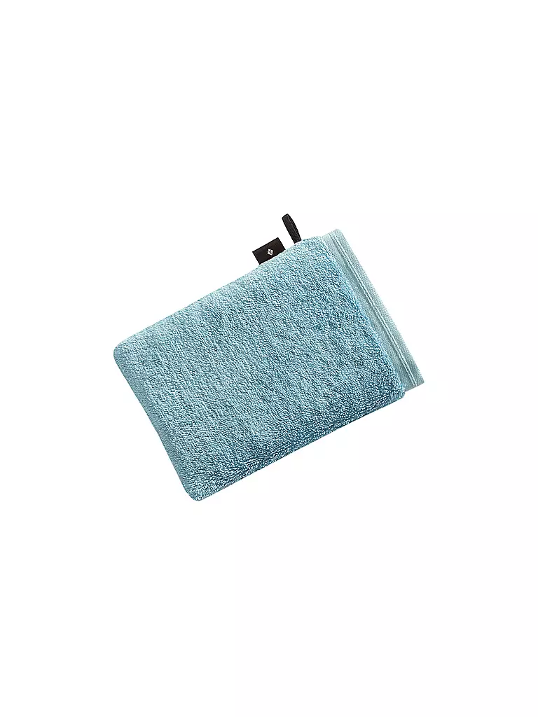 VOSSEN | Guanto da bagno VEGAN LIFE 16x22cm Waterfall | Menta