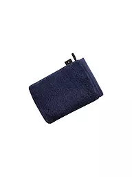 VOSSEN | Guanto da bagno VEGAN LIFE 16x22cm Salamander | Blu scuro