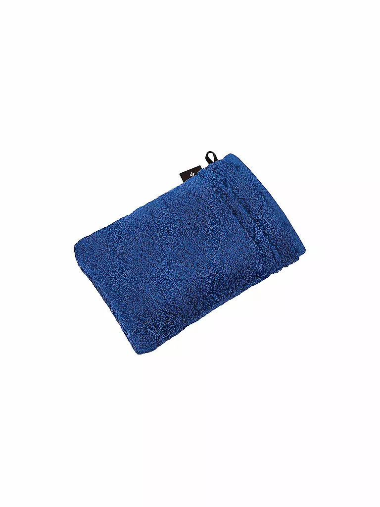 VOSSEN | Guanto da bagno VIENNA STYLE SUPERSOFT 16x22cm Blu Profondo | Blu scuro